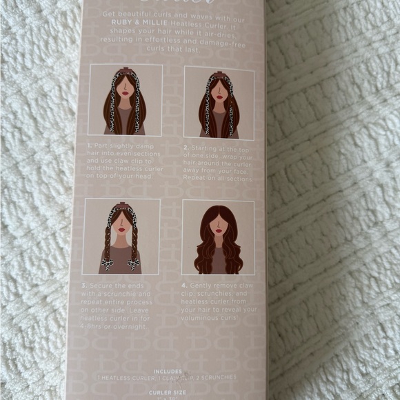 Leopard Print Hair Accessory Set - Picture 4 of 4